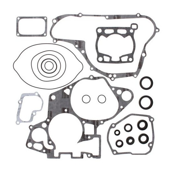 WINDEROSA (VERTEX) engine gasket set with oil seals SUZUKI RM125 98-00