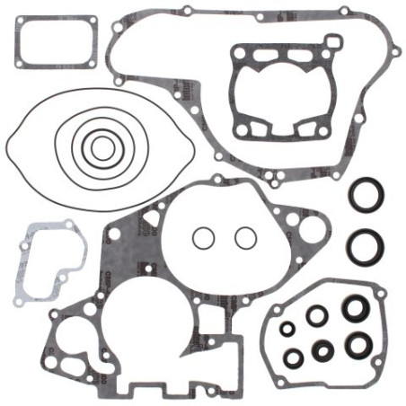 WINDEROSA (VERTEX) engine gasket set with oil seals SUZUKI RM125 98-00