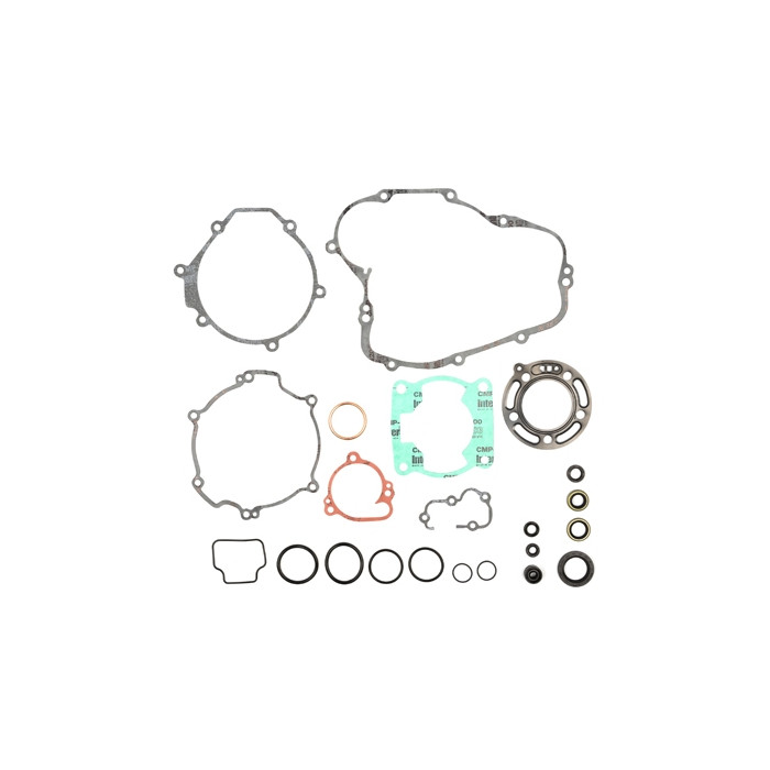 PROX gasket set with engine oil seal set KAWASAKI KX 85 '01-'06