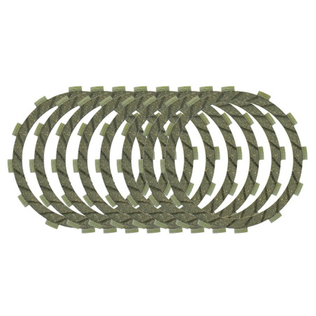 BRONCO clutch discs KAWASAKI KX 250D1/D2`85-86, KX 500B1/B2`85-86 (EBS4459)
