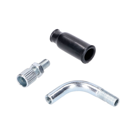 copy of Carburetor throttle cable tube 90° Dellorto