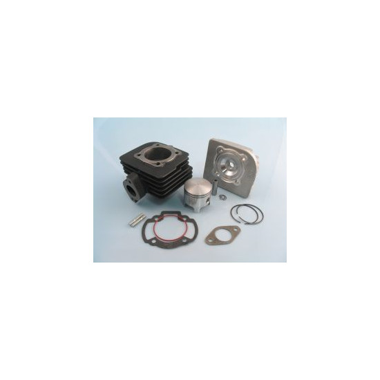 PARMAKIT cylinder with piston SUZUKI MORINI ADRESS 47mm pin 10mm tapered with aluminum head air cooled