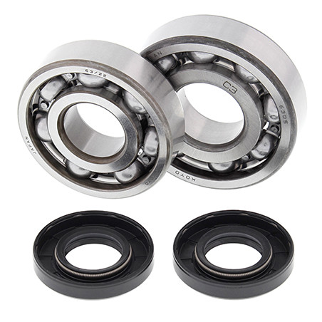 ALL BALLS crankshaft bearings with oil seals KAWASAKI KX 125 '85-'87