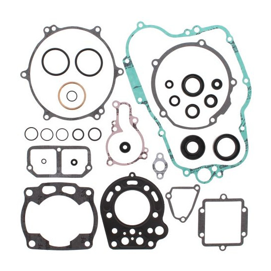 WINDEROSA (VERTEX) engine gasket set with oil seals KAWASAKI KX125 '90-'91 (KX 125)