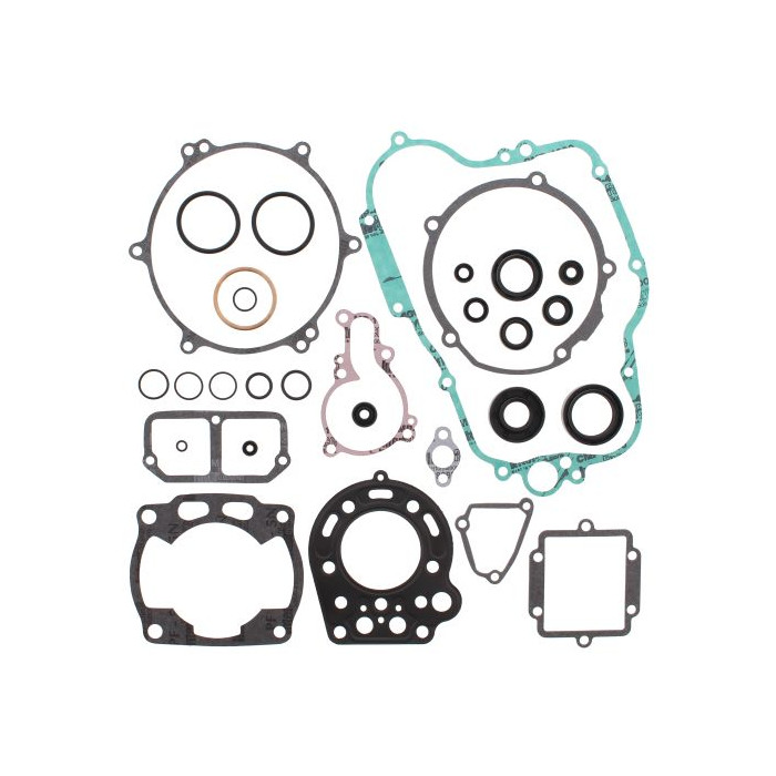 WINDEROSA (VERTEX) engine gasket set with oil seals KAWASAKI KX125 '90-'91 (KX 125)