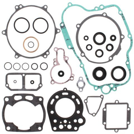 WINDEROSA (VERTEX) engine gasket set with oil seals KAWASAKI KX125 '90-'91 (KX 125)