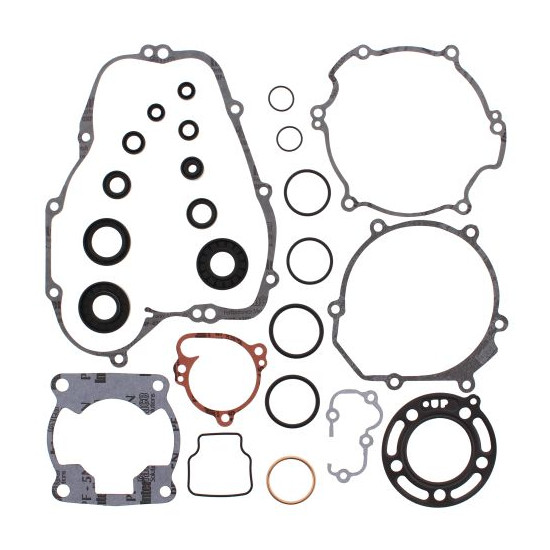 WINDEROSA (VERTEX) engine gasket set with oil seals KAWASAKI KX85 '01-06,