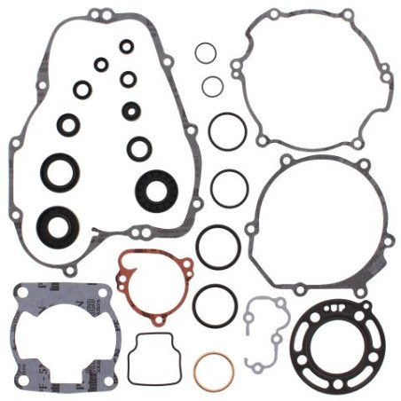 WINDEROSA (VERTEX) engine gasket set with oil seals KAWASAKI KX85 '01-06,