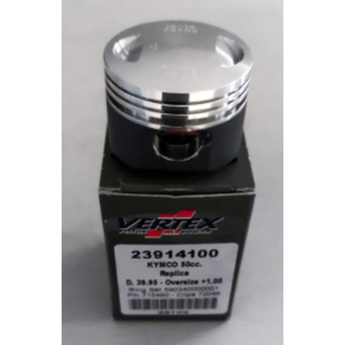 VERTEX stūmoklis KYMCO PEOPLE/AGILITY 50 4T (39,95mm) (+1,00mm)