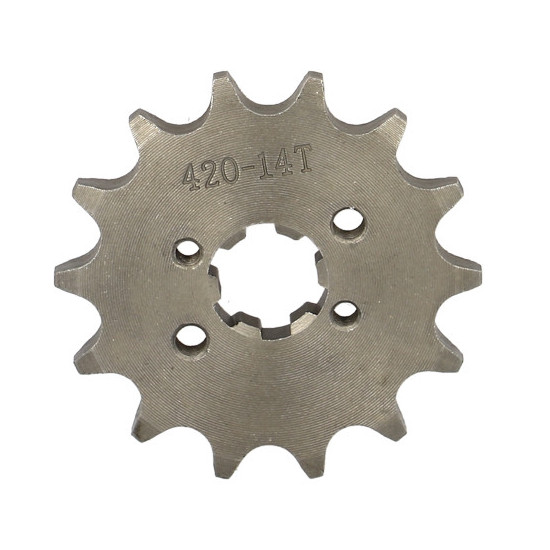SPROCKET MOTO 50cc D14 TEKNIX FOR DERBI SENDA / GPR / GSM 1999- 420 14 TEETH