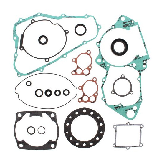 WINDEROSA (VERTEX) engine gasket set with oil seals HONDA CR500R 89-01