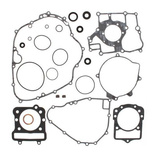 WINDEROSA (VERTEX) engine gasket set with oil seals KAWASAKI KLF300A BAYOU 86-87, KLF300B BAYOU 88-05
