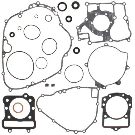 WINDEROSA (VERTEX) variklio tarpinių komplektas su riebokšliais KAWASAKI KLF300A BAYOU 86-87, KLF300B BAYOU 88-05