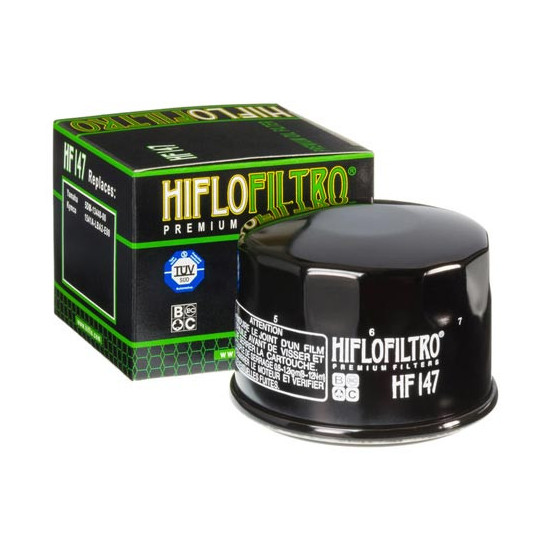 OIL FILTER MAXI SCOOTER HIFLOFILTRO HF147 FOR 500 / 530 TMAX / 600 FAZER 98 03 / KYMCO