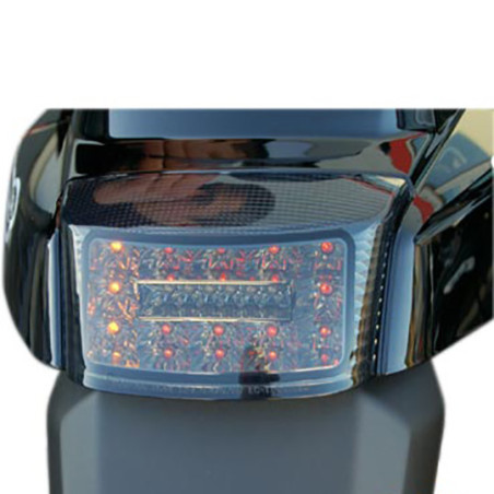 GALINIS ŽIBINTAS MOTOROLERIUI TUN'R SU LED INTEGRUOTU INDIKATORIUMI, SKIRTAS PALENGVINIMO / BW'S 2004- RŪKYTIEMS, PATVIR
