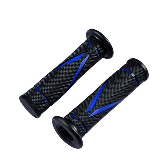 GRIPS TUN'R "ROADER" BLACK / BLUE (PAIR)