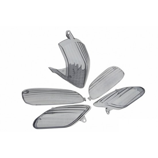 Aprilia SR Factory turn signal and tail light tinted glass set STR8