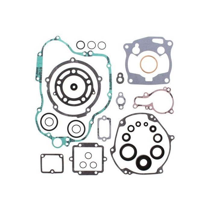 WINDEROSA (VERTEX) engine gasket set with oil seals KAWASAKI KX125 '92-'93 (KX 125)