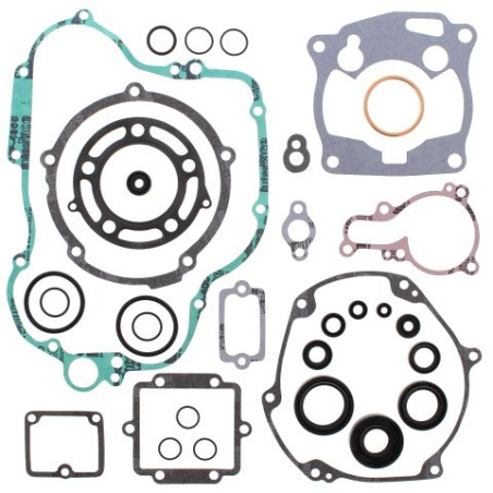 WINDEROSA (VERTEX) engine gasket set with oil seals KAWASAKI KX125 '92-'93 (KX 125)