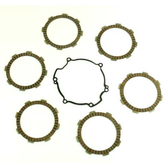 ATHENA clutch discs with clutch cover gasket KAWASAKI KX 100 '98-'14, KX 80 '98-'00, KX 85 '01-'02, SUZUKI RM 10
