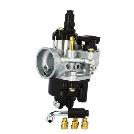 CARBURETOR TUN'R TYPE PHVA 17.5 (DEPRESSION / GREASING) MANUAL CHOKE (6 JETS / ELBOW BEND)