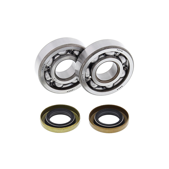 ALL BALLS crankshaft bearings with oil seals KTM SX 65 '98-'08