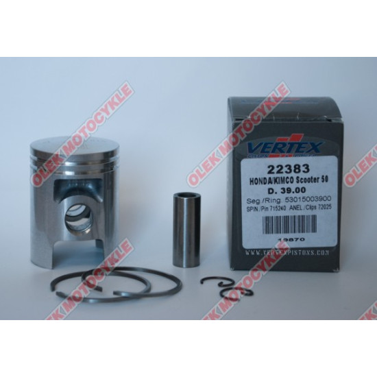 VERTEX Pusher HONDA KYMCO DIO, BALI, SFX, X8R 40.00mm (+1.00mm)