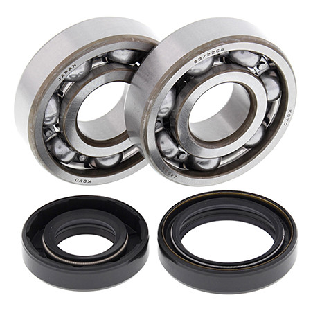 ALL BALLS crankshaft bearings with oil seals KAWASAKI KX 125 '88-'07