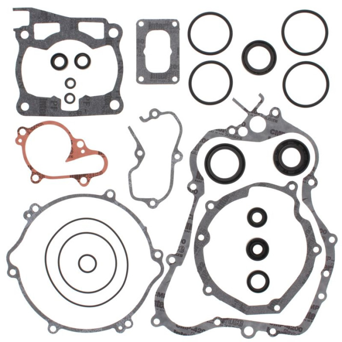 WINDEROSA (VERTEX) engine gasket set with oil seals YAMAHA YZ125 '98-00