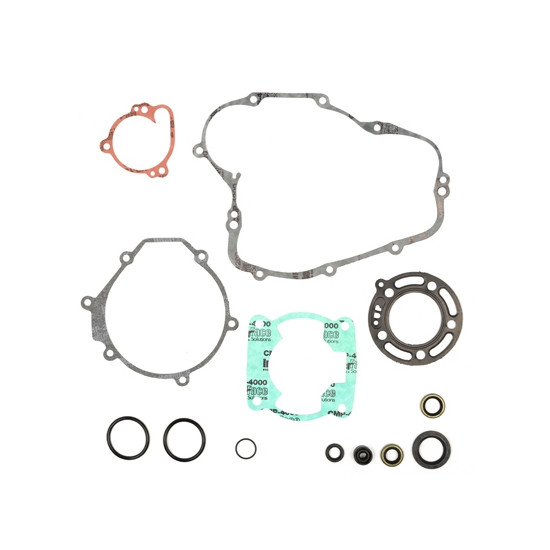 PROX gasket set with engine oil seal set KAWASAKI KX 80 '91-'97