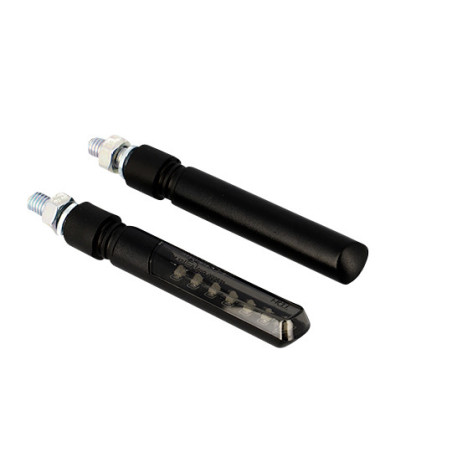 INDICATOR BLACKWAY SUPERNOVA SMOKED SEQUENTIAL LEDs - EC ROAD APPROVED- (PAIR)