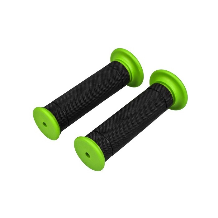 NoEnd Smooth black - green handles