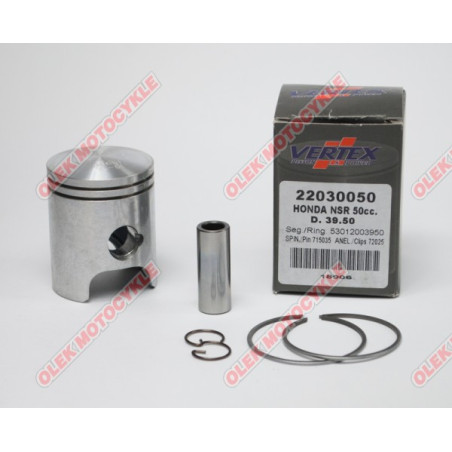 VERTEX stūmoklis HONDA KYMCO/ HONDA NSR 50 (39,95mm) (+1,00mm)