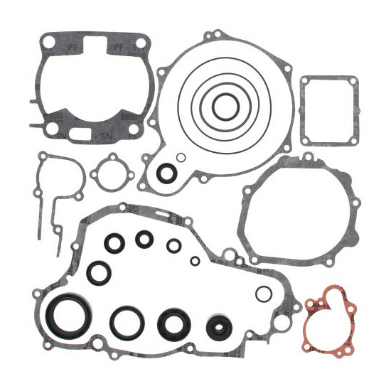 WINDEROSA (VERTEX) engine gasket set with oil seals YAMAHA YZ250 90-91