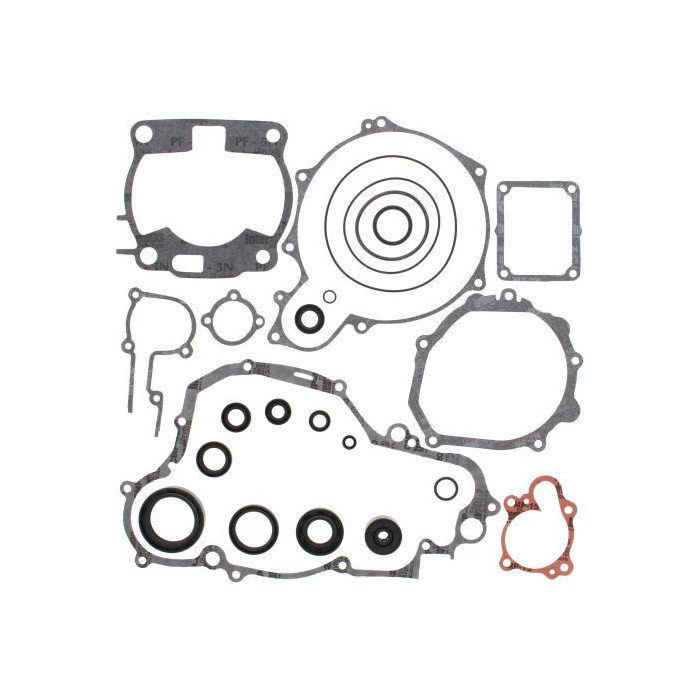 WINDEROSA (VERTEX) engine gasket set with oil seals YAMAHA YZ250 90-91