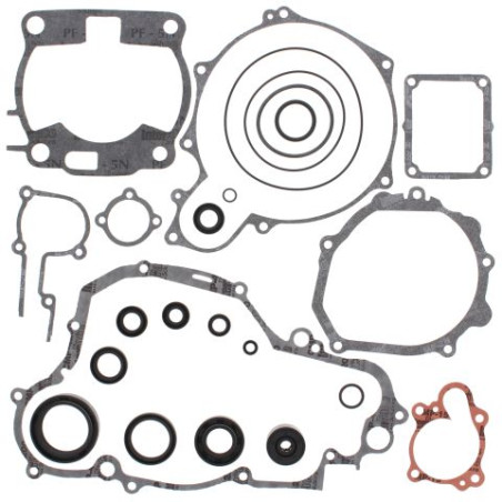WINDEROSA (VERTEX) engine gasket set with oil seals YAMAHA YZ250 90-91