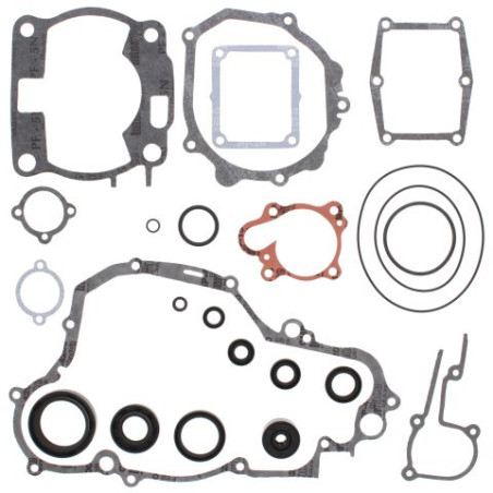 WINDEROSA (VERTEX) engine gasket set with oil seals YAMAHA YZ250 88-89