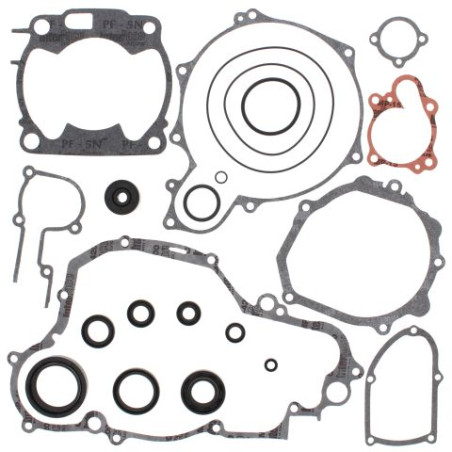 WINDEROSA (VERTEX) engine gasket set with oil seals YAMAHA YZ250 97