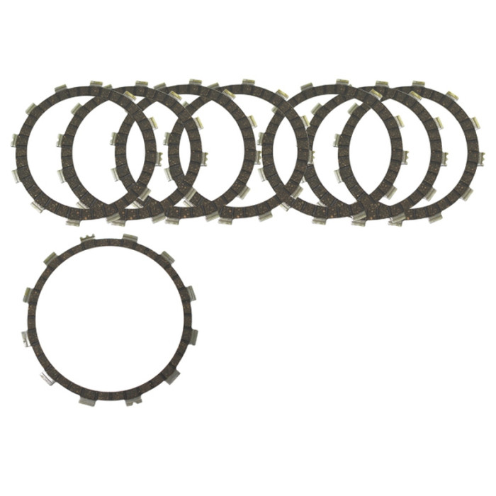 BRONCO clutch discs YAMAHA YFZ 450 '04-'14, YFM700R RAPTOR '06-'14, FZ8 '11-'15 (EBS2364)
