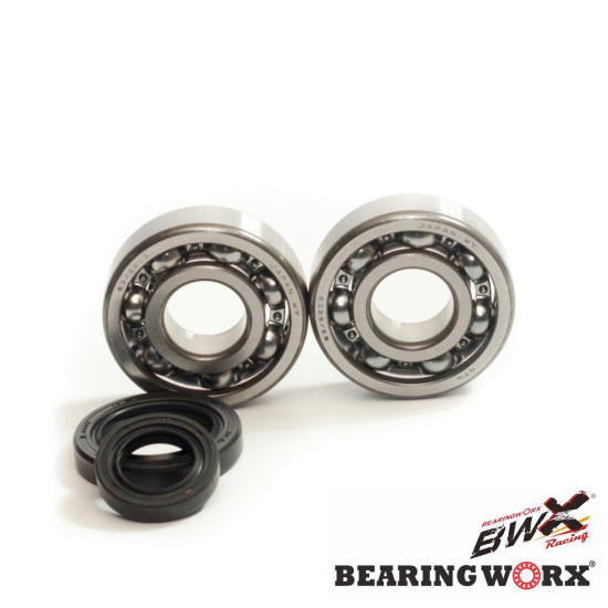 BEARING WORX crankshaft bearings with oil seals HONDA CR 125 79-07 (MADE IN JAPAN) (NTN) (24-1003)CBK30010
