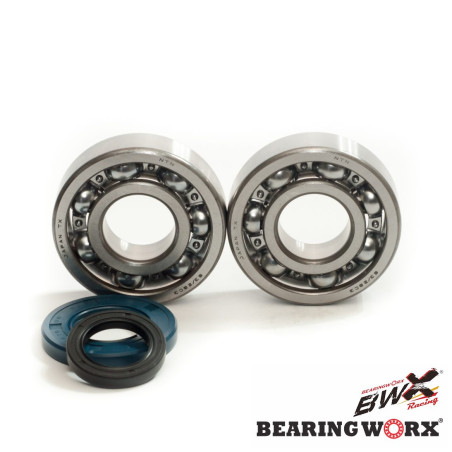 BEARING WORX crankshaft bearings with oil seals SUZUKI RM250 03-04 (MADE IN JAPAN) (NTN) (24-1046)