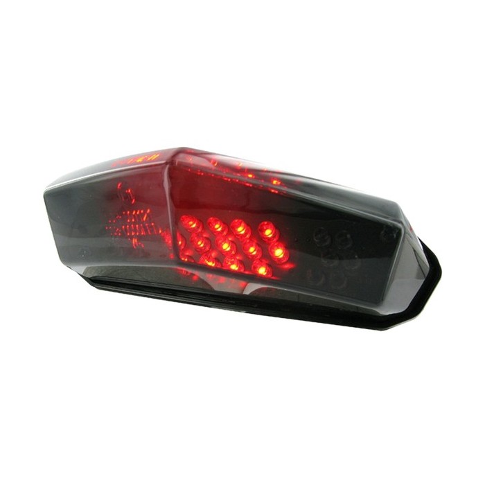 Derbi Senda STR8 Black Line LED tail light with turn signals