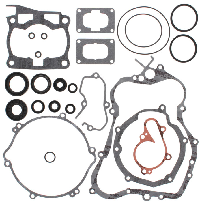 WINDEROSA (VERTEX) gasket set YAMAHA YZ125 01-04 (with engine oil seals)