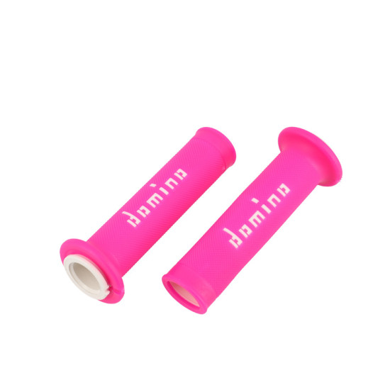 VAIRO RANKENĖLĖS DOMINO A010 FUSHIA / BALTOS -120 mm (PORA)