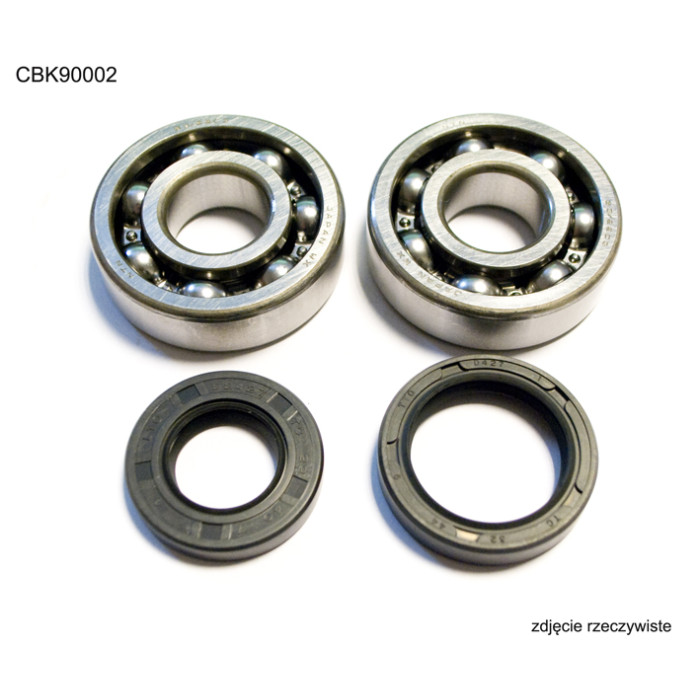 BEARING WORX alkūninio veleno guoliai su riebokšliais YAMAHA YZ 125 86-00 (NTN) (24-1024)