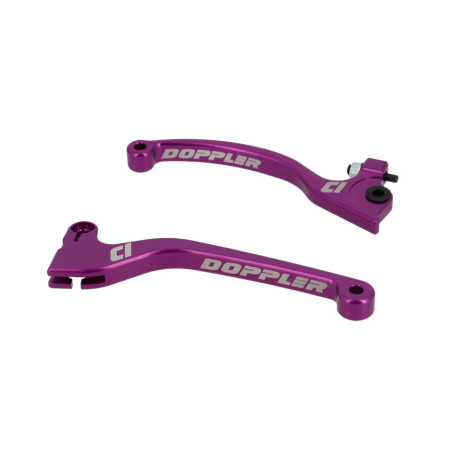 SVIRTYS - PAVARŲ DAVIKLIAI 50cc - DOPLERINĖS SHERCO - 10 / DRD EVO 08-11 (AJP) - CNC VIOLETINĖS (PORA)