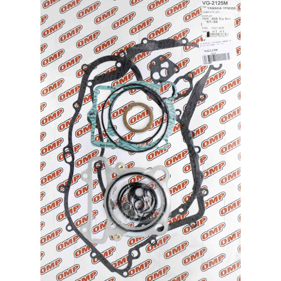 JR (OMP) gasket set YAMAHA YFM 350 BIG BEAR '97-'98