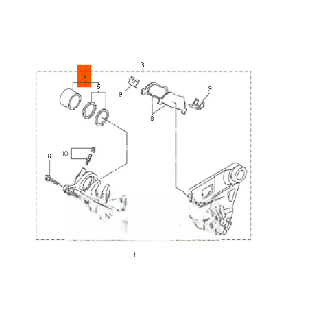 Yamaha OEM (1D7258020000) (nr.4)