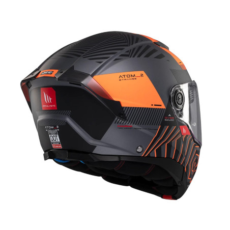 copy of MT ATOM 2 SV DESTINY C6 flip-up helmet, matte