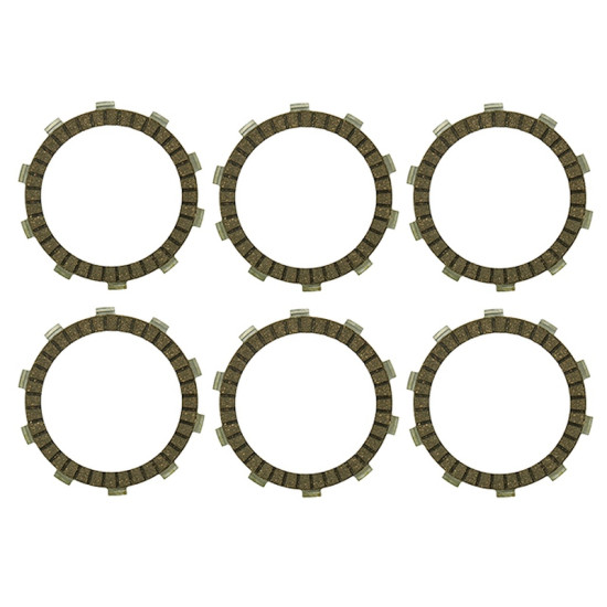 PSYCHIC clutch discs HONDA XR 250, TRX 300EX`93-09 (F1633) (EBS1190)